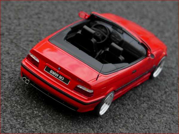 1:18 BMW E36 M3 Cabrio Hartge Design Convertible 1995 inkl OVP